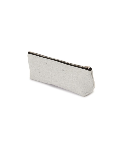 MHL.（エムエイチエル）の「UPCYCLED COTTON CANVAS（ポーチ・レディース・グレー・FREE）」の5枚目の写真