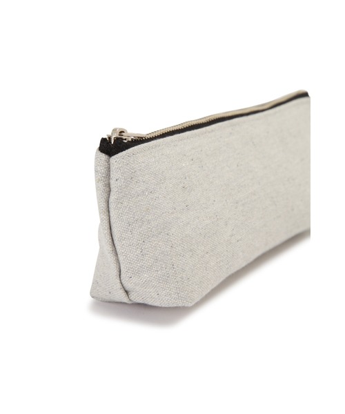 MHL.（エムエイチエル）の「UPCYCLED COTTON CANVAS（ポーチ・レディース・グレー・FREE）」の2枚目の写真