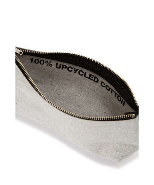 MHL.（エムエイチエル）の「UPCYCLED COTTON CANVAS（ポーチ・レディース・グレー・FREE）」の4枚目の写真