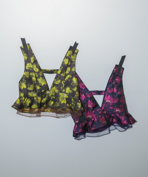 ROSE BUD（ローズバッド）の「ジャカードビスチェ（ベスト・レディース・イエロー/ピンク・FREE）」の17枚目の写真