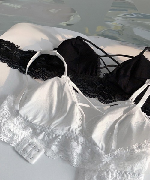 Miniministore（ミニミニストア）の「ブラジャー ノンワイヤー 盛りブラ 韓国（ブラジャー・レディース・ブラック/ホワイト/ピンクベージュ・FREE）」の18枚目の写真