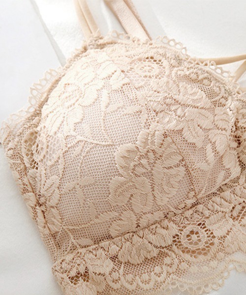 Miniministore（ミニミニストア）の「ブラジャー ノンワイヤー 盛りブラ 韓国（ブラジャー・レディース・ブラック/ホワイト/ピンクベージュ・FREE）」の20枚目の写真