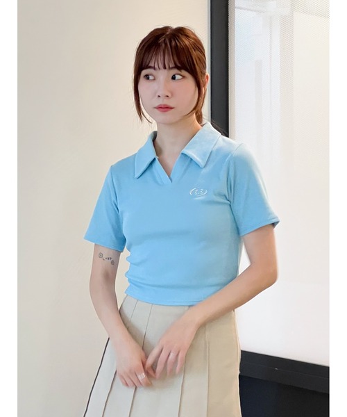 3.3 Field Trip （3.3フィールドトリップ）の「3.3 Field Trip／メタルロゴスキッパーT（Tシャツ/カットソー・レディース・ホワイト/ブルー/ブラック・FREE）」の8枚目の写真