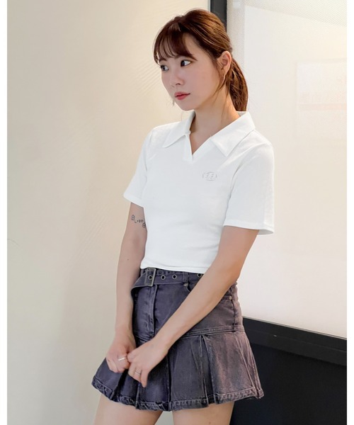 3.3 Field Trip （3.3フィールドトリップ）の「3.3 Field Trip／メタルロゴスキッパーT（Tシャツ/カットソー・レディース・ホワイト/ブルー/ブラック・FREE）」の17枚目の写真