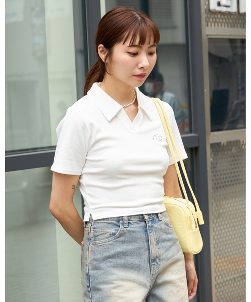 3.3 Field Trip （3.3フィールドトリップ）の「3.3 Field Trip／メタルロゴスキッパーT（Tシャツ/カットソー・レディース・ホワイト/ブルー/ブラック・FREE）」の20枚目の写真