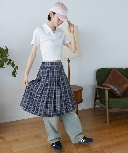 3.3 Field Trip （3.3フィールドトリップ）の「3.3 Field Trip／メタルロゴスキッパーT（Tシャツ/カットソー・レディース・ホワイト/ブルー/ブラック・FREE）」の22枚目の写真