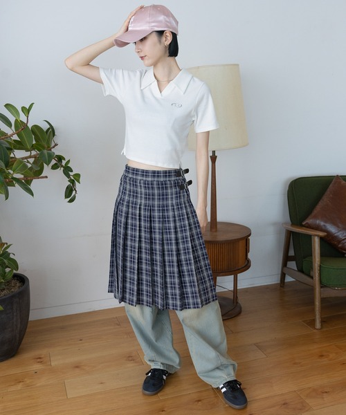 3.3 Field Trip （3.3フィールドトリップ）の「3.3 Field Trip／メタルロゴスキッパーT（Tシャツ/カットソー・レディース・ホワイト/ブルー/ブラック・FREE）」の21枚目の写真