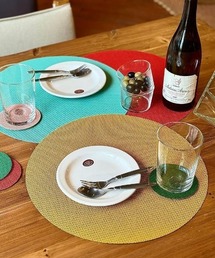 DULTON(�_���g��)��PLACE MAT ROUND/ �v���C�X�}�b�g ���E���h(�����`�����}�b�g/�e�[�u���E�F�A)