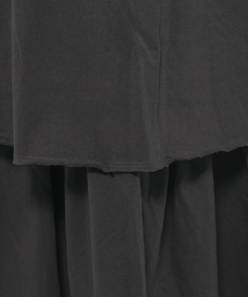 LOWRYS FARM（ローリーズファーム）の「カットティアードスカート 130832（スカート・レディース・アイボリー/グレー/チャコールグレー・FREE）」の16枚目の写真