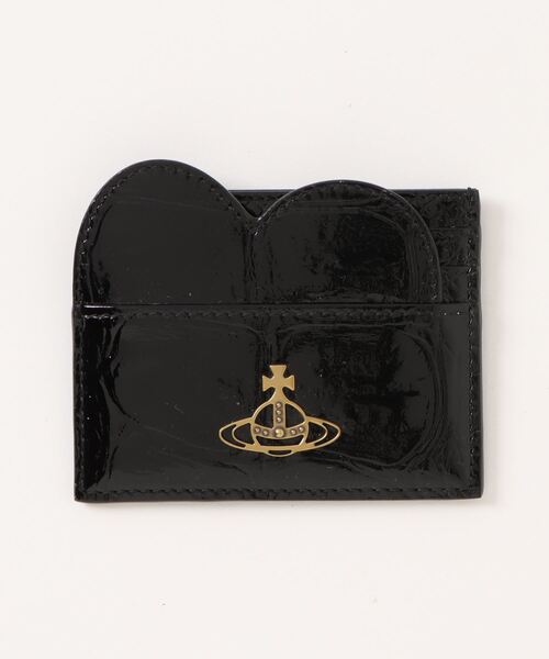 【Vivienne Westwood】新作 クロコ風レザー ハートカードケース セール】HEART CARD HOLDER（カードケース）｜Vivienne Westwood