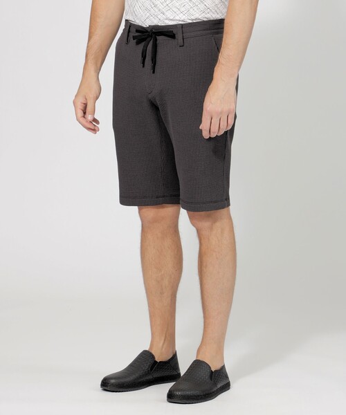 EPOCA UOMO(エポカウォモ)の「ワッフルジャージーショートパンツ(その他パンツ・メンズ・チャコールグレー/ホワイト・46/48)」の7枚目の写真