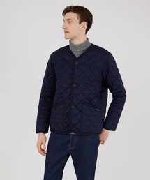 LAVENHAM（ラベンハム）の「Sunspel X Lavenham No Collar Jacket Mens / サンスペル X ラベンハム ノー カラー ジャケット メンズ（ノーカラージャケット・メンズ・ブルー系）」