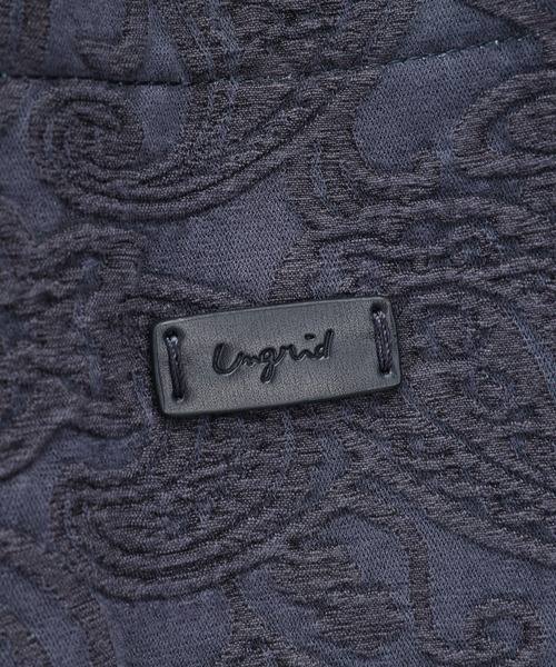 Ungrid(アングリッド)の「【Ungrid/アングリッド】ペイズリー柄エンボスファブリック A4トートバッグ(トートバッグ・レディース・ブラック/アイボリー/ネイビー/オレンジ・FREE)」の11枚目の写真