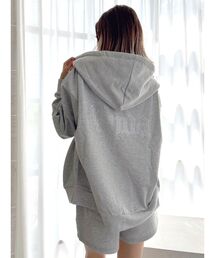 GYDA | 【SETUP着用可】BACK GYDAラインストーンラメパーカー(パーカー)