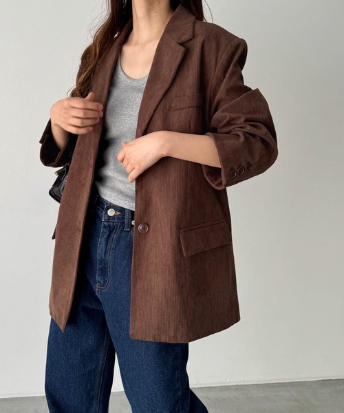 CANAL JEAN（キャナルジーン）の「Lakey Park コーデュロイテーラード