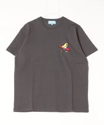 TREAL/トゥリール ワンポイント刺繡 レギュラーサイズTシャツ MOTR24SL005