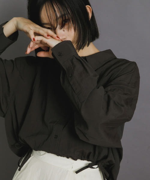 【セール】ヘムドロストシャツ（シャツ/ブラウス）｜KBF（ケイビーエフ）