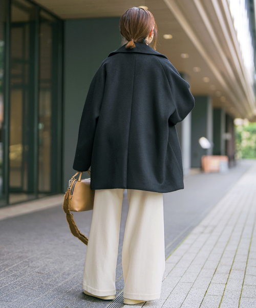 Spick & Span(スピックアンドスパン)の「≪追加≫TICCA / ティッカ ピーコート 0243410232(ピーコート・レディース・ネイビー/ブラック・FREE)」の5枚目の写真