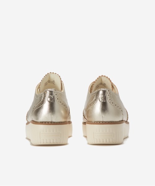 【限定セール】Cole Haan Grand Platform オックスフォード セール】グランド シティ プラットフォーム オックスフォード