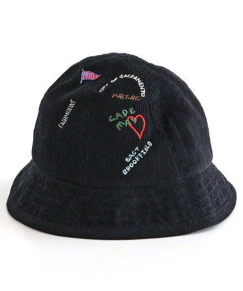 BREEZE（ブリーズ）の「コーデュロイ刺繍ハット（ハット・キッズ・アイボリー/ブラック・56/54/52/50）」の6枚目の写真