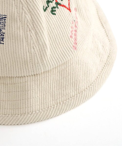 BREEZE（ブリーズ）の「コーデュロイ刺繍ハット（ハット・キッズ・アイボリー/ブラック・56/54/52/50）」の11枚目の写真