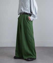 Nilway（ニルウェイ）の「袴シルエット ピンタック スラックス スウェット（スウェットパンツ）」