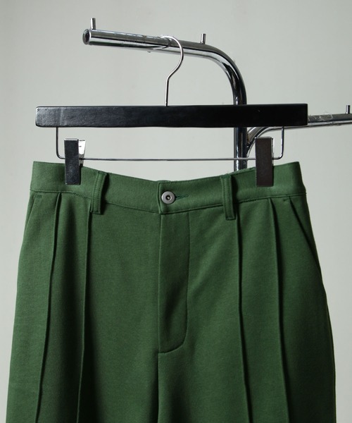 NILWAY（ニルウェイ）の「袴シルエット ピンタック スラックス スウェット（スウェットパンツ・メンズ・ライトグレー/ブラック/カーキ/グレー・SMALL/MEDIUM/LARGE）」の9枚目の写真