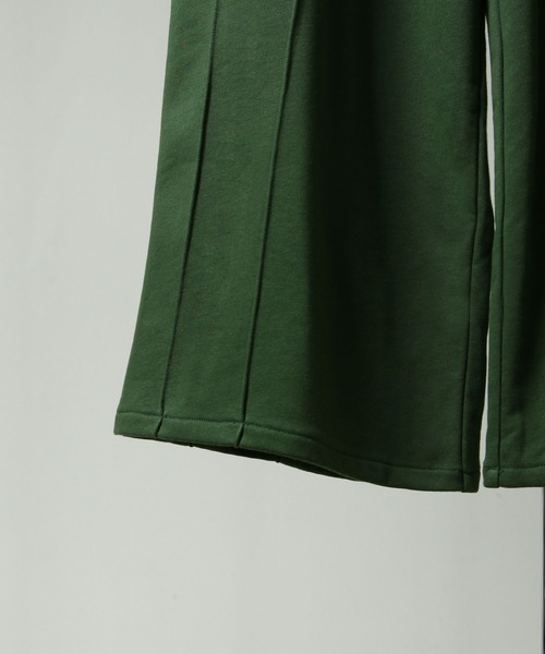 NILWAY（ニルウェイ）の「袴シルエット ピンタック スラックス スウェット（スウェットパンツ・メンズ・ライトグレー/ブラック/カーキ/グレー・SMALL/MEDIUM/LARGE）」の15枚目の写真