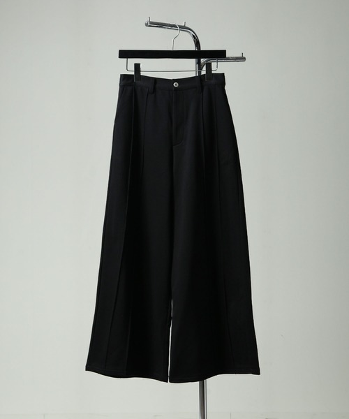 NILWAY（ニルウェイ）の「袴シルエット ピンタック スラックス スウェット（スウェットパンツ・メンズ・ライトグレー/ブラック/カーキ/グレー・SMALL/MEDIUM/LARGE）」の20枚目の写真