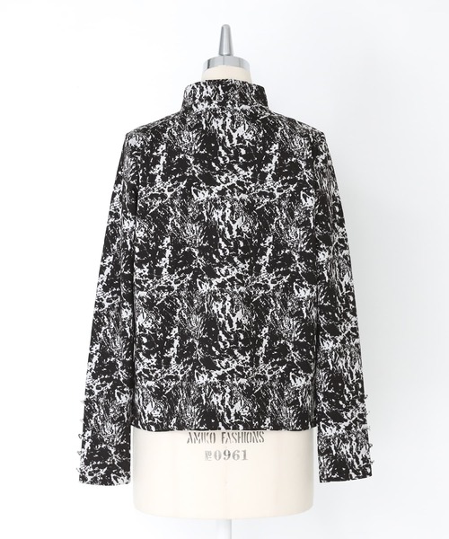 kOhAKU（コハク）の「『涙あきハイネックカットソー』（Tシャツ/カットソー・レディース・カーキ/ブラック・2/1）」の3枚目の写真