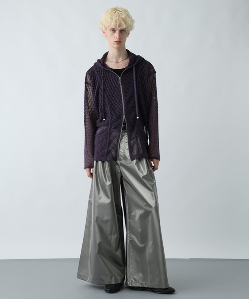 SET UP対応】DABOルーズワイドパンツ(HARE)（スラックス）｜HARE