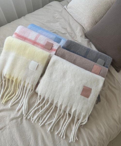 セール】NCEロゴタグ付きマフラー（マフラー）｜one after another