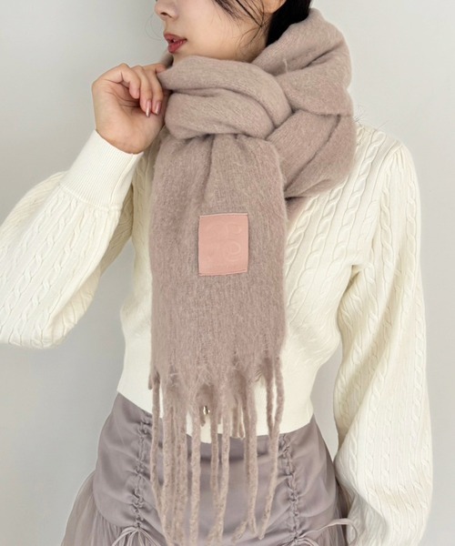 セール】NCEロゴタグ付きマフラー（マフラー）｜one after another