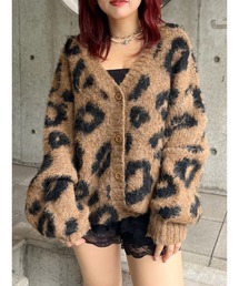 EVRIS | シャギーアニマルカーディガン(ニット/セーター)