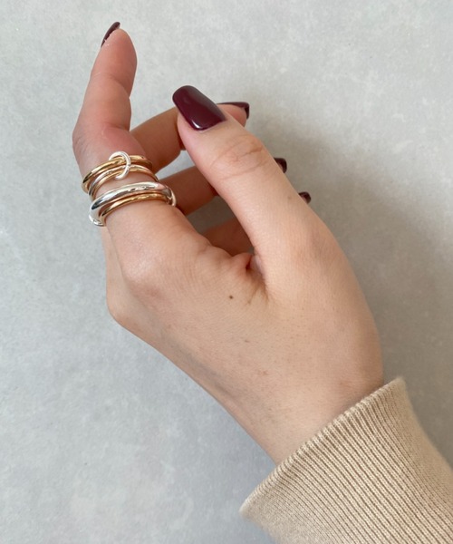 ciite'（シーテ）の「4連リング（リング・レディース・シルバー/ゴールド・FREE）」の19枚目の写真