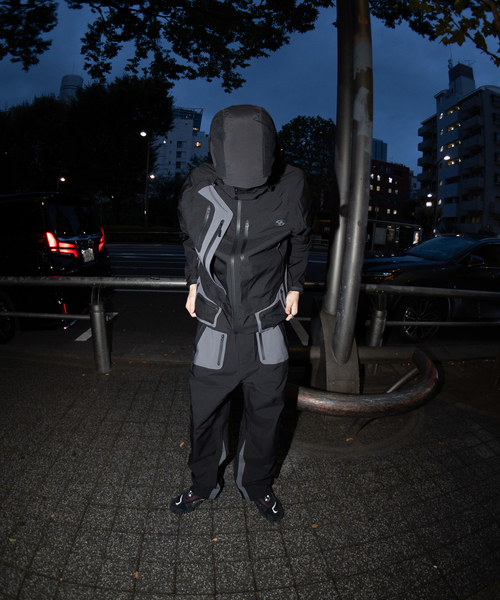 SAN SAN GEAR（サンサンギア）の「【SAN SAN GEAR / サン サン ギア】3L WINDBLOCK PANTS（その他パンツ・メンズ・ブルー系その他/ブラック・2/1）」の10枚目の写真