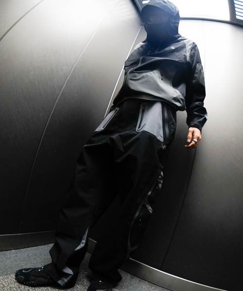 SAN SAN GEAR（サンサンギア）の「【SAN SAN GEAR / サン サン ギア】3L WINDBLOCK PANTS（その他パンツ・メンズ・ブルー系その他/ブラック・2/1）」の14枚目の写真