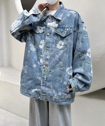 FVLMEN（フルメン）の「【FVLMEN】vintage flower print denim jacket