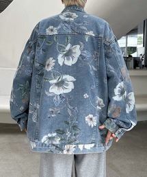 FVLMEN（フルメン）の「【FVLMEN】vintage flower print denim jacket