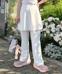 【SETアイテム】プリーツミニスカート+パンツ