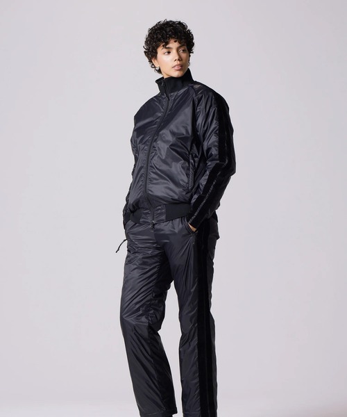 TAION(タイオン)の「TAION/タイオン TRACK DOWN JACKET トラックジャケット ダウンジャケット(ダウンジャケット/コート・メンズ・ブラック×パープル/ブラック×ブラック・XL/L/M/S)」の13枚目の写真