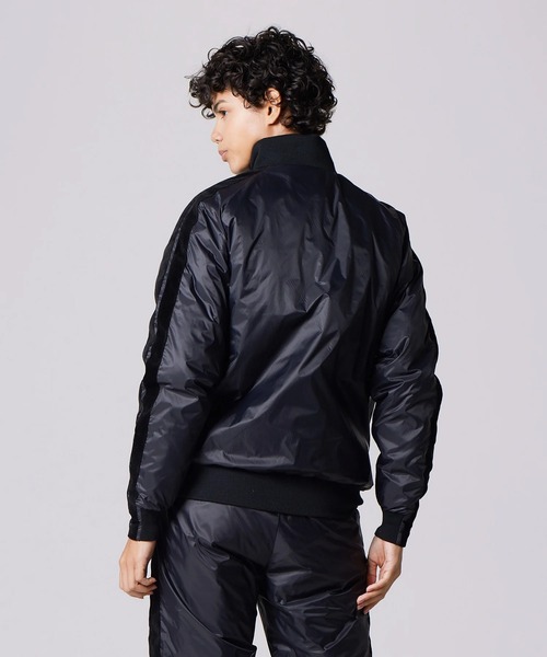 TAION(タイオン)の「TAION/タイオン TRACK DOWN JACKET トラックジャケット ダウンジャケット(ダウンジャケット/コート・メンズ・ブラック×パープル/ブラック×ブラック・XL/L/M/S)」の11枚目の写真