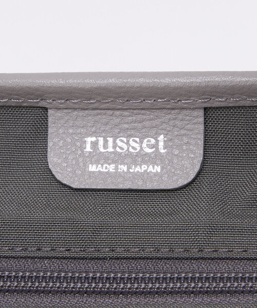 russet（ラシット）の「[500mlペットボトル対応]コーデュラナイロンミニショルダーバッグ(CE-1438)（ショルダーバッグ・レディース・ブラック/グレー・FREE）」の15枚目の写真