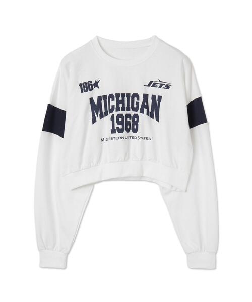 (美品)クロップドスウェット　スウェット　白トレーナー　white 白　【新品】 アディダス adidas レディース スウェットトレーナー W WORD