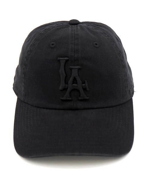 AMERICAN NEEDLE(アメリカンニードル)の「CAP/AMERICAN NEEDLE(アメリカンニードル)BALLPARK - LOS ANGELES BLACK LAロゴ刺繍クラシックデザインベースボールキャップ(キャップ・メンズ・ブラック・FREE)」の2枚目の写真
