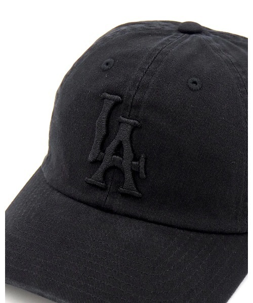 AMERICAN NEEDLE(アメリカンニードル)の「CAP/AMERICAN NEEDLE(アメリカンニードル)BALLPARK - LOS ANGELES BLACK LAロゴ刺繍クラシックデザインベースボールキャップ(キャップ・メンズ・ブラック・FREE)」の3枚目の写真