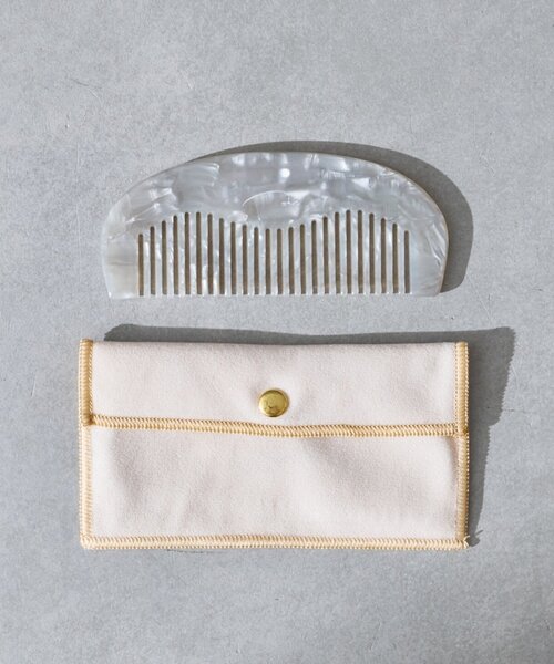 Actually（アクチュアリー）の「ウェイビーコーム（ヘアブラシ・レディース・グレー/ブルー系その他/ベージュ/イエロー/ブルー・0）」の2枚目の写真