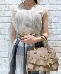 SAMANTHAVEGA（サマンサベガ）の「フリルリボンハンドバッグ（ハンドバッグ）」