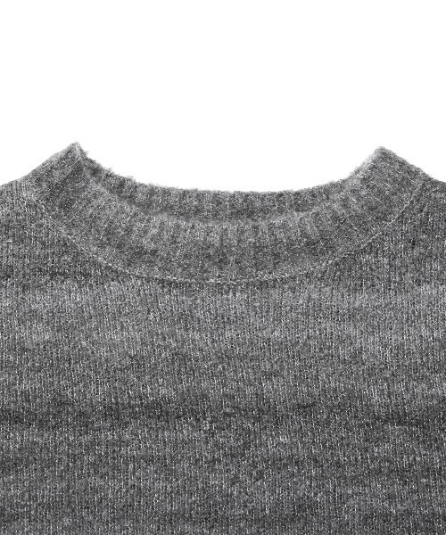LUXSTYLE(ラグスタイル)の「グラデーションクルーネックニット(ニット/セーター・メンズ・ブラウン/グリーン/グレー・M/L)」の16枚目の写真