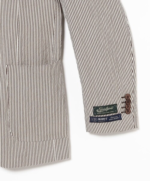 BEAMS F（ビームスF）NEW EASY SUBALPINO シアサッカー